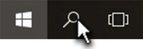 In Citrix, click the magnifying glass to open Search