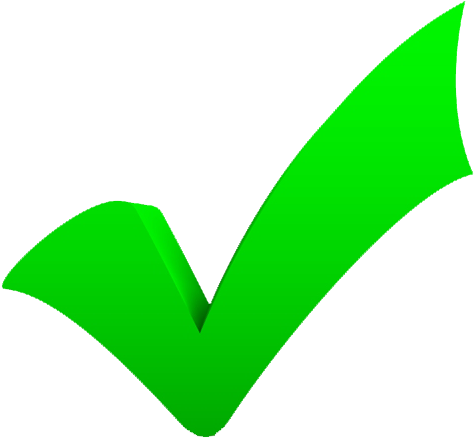 Big green tick